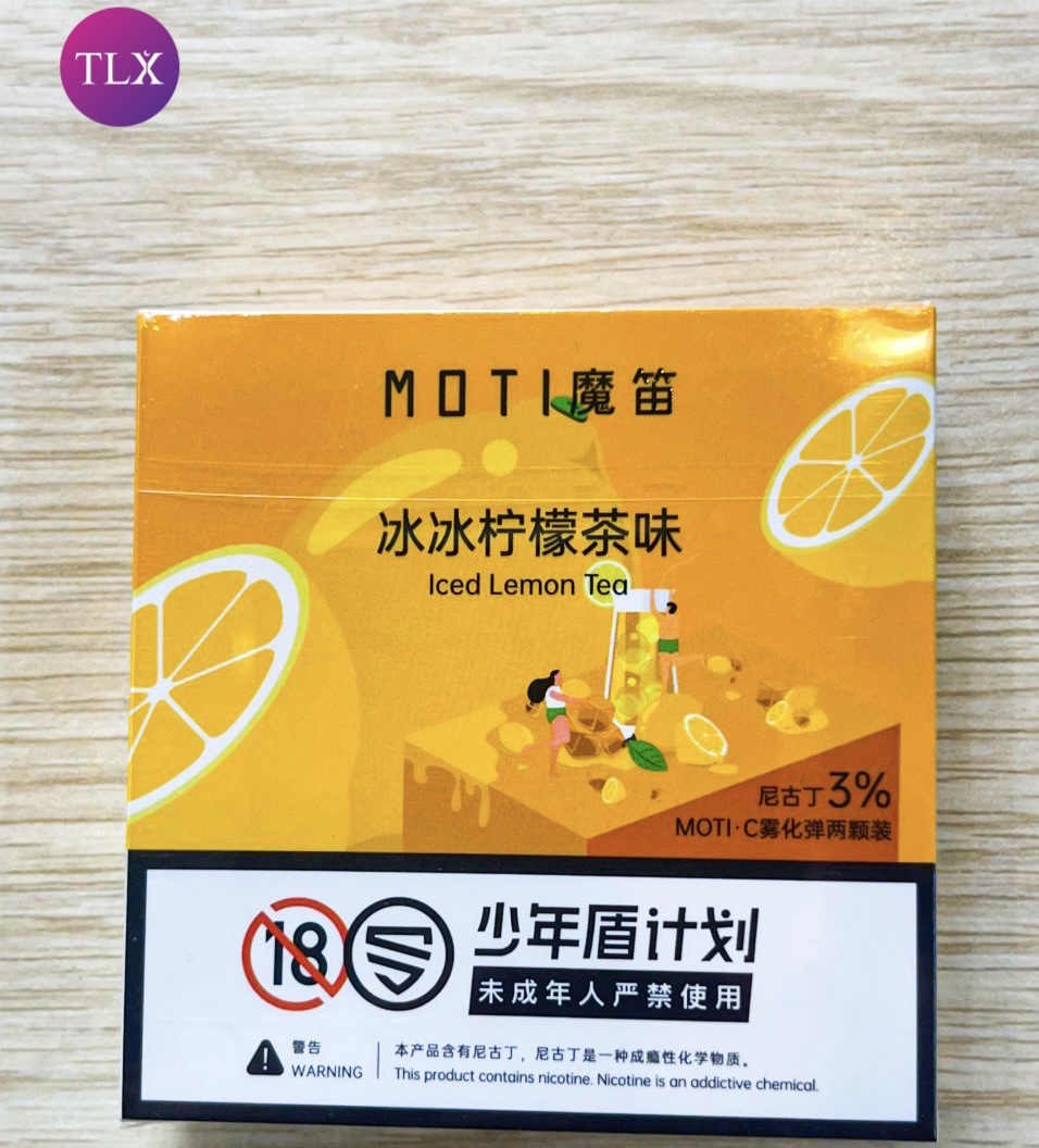Pack Đầu chứa dầu Moti C- Arise- 30mg- Vị Iced Lemon Tea( Trà Chanh)