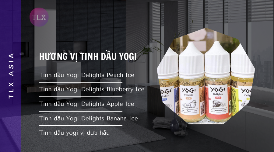 5 hương vị tinh dầu yogi có hương thơm thu hút người dùng nhất hiện nay