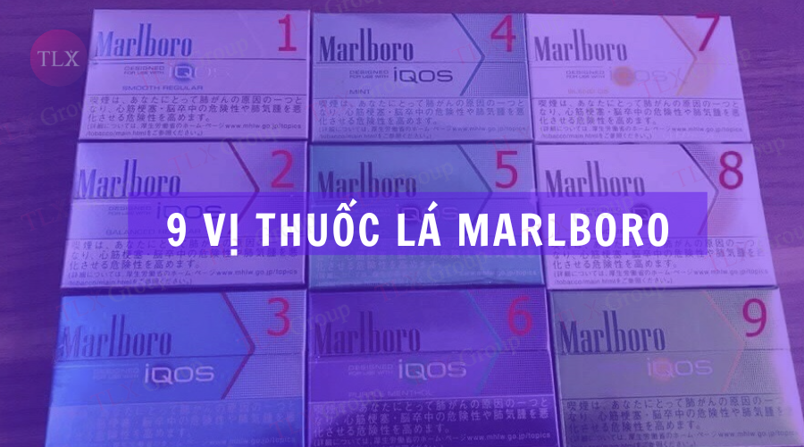 9 vị thuốc lá Marlboro thu hút người dùng hiện nay