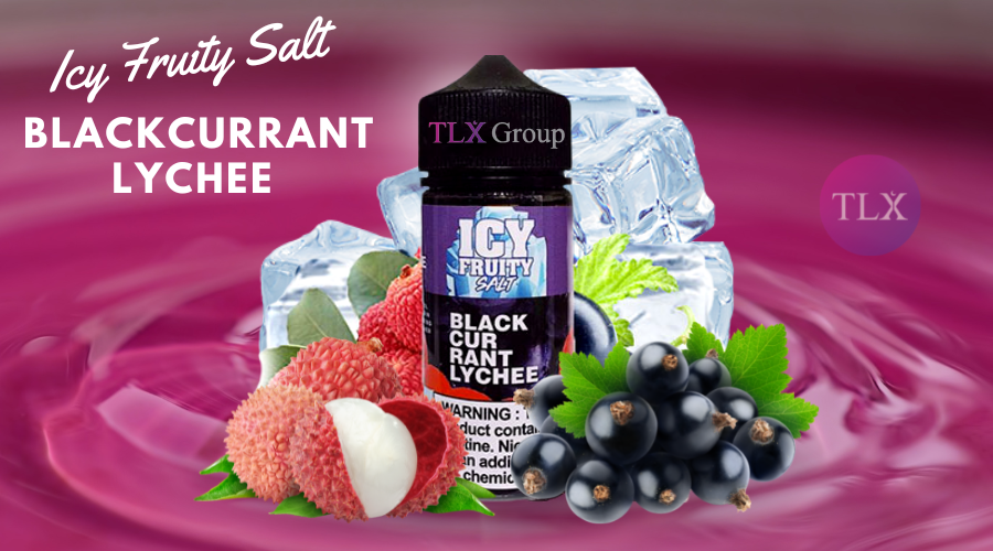 Icy Fruity Salt Blackcurrant Lychee 30ml