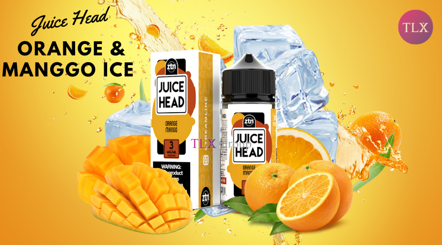 Juice Head Orange & Mango Ice 100ml