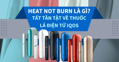 Heat Not Burn là gì? Tất tần tật về thuốc lá điện tử IQOS