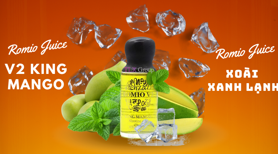 Romio Juice V2 King Mango Salt Nic 