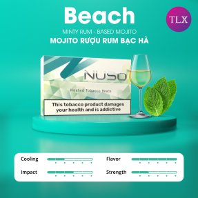 HEETS NUSO: Beach- Mojito Rượu Rum Bạc Hà