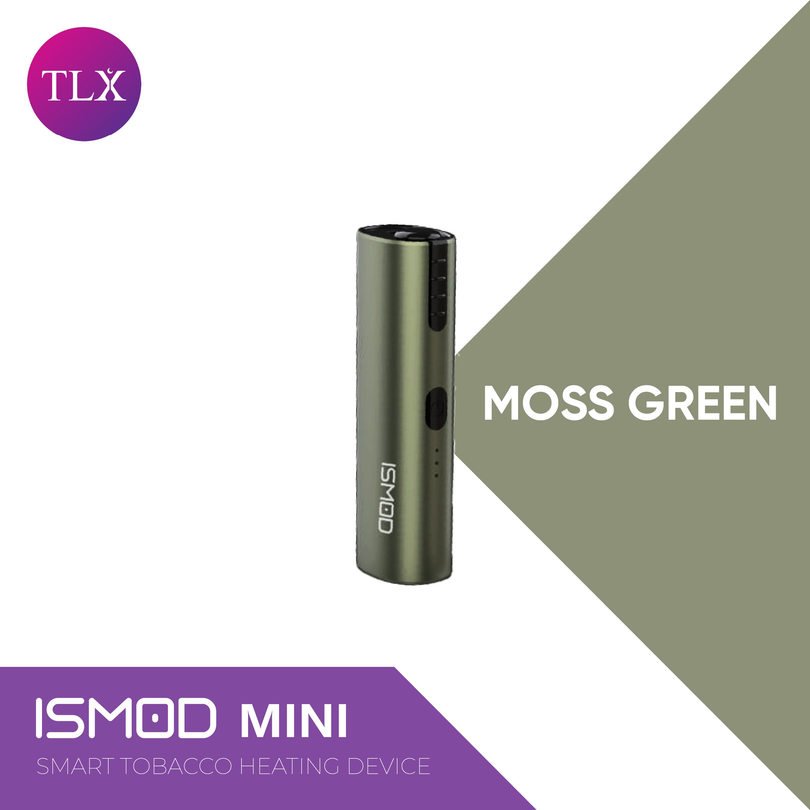 ISMOD MINI (Smart Tobacco Heating System): Moss Green