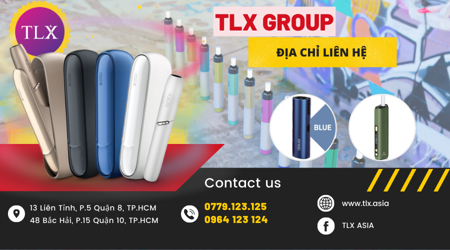 Thông tin liên hệ mua IQOS của TLX